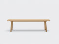 Banc 170×40×46 cm - bois chêne miel - assise spacieuse et support renforcé pour salle à manger